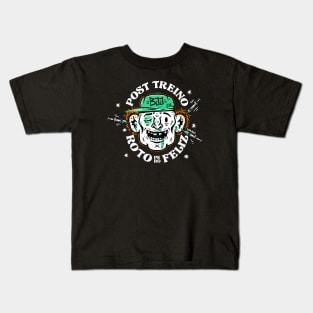 Post Treino (Esp) Kids T-Shirt